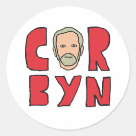 Adesivo Redondo Corbyn