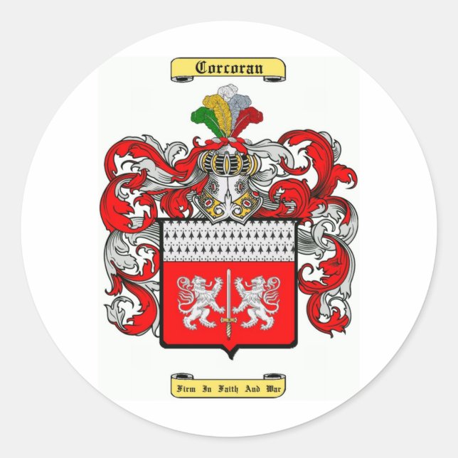 Adesivo Redondo corcoroa (Frente)