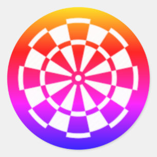 Adesivo Redondo Cores