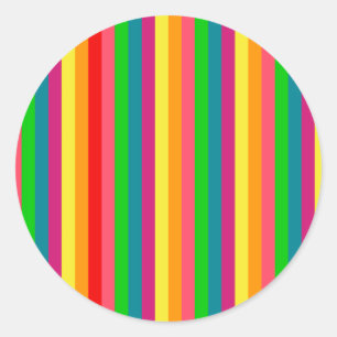 Adesivo Redondo Cores Decor de Stribow