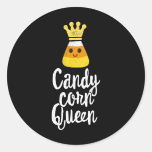 Adesivo Redondo Corno da Rainha Candy Fofo das Bruxas Kawaii