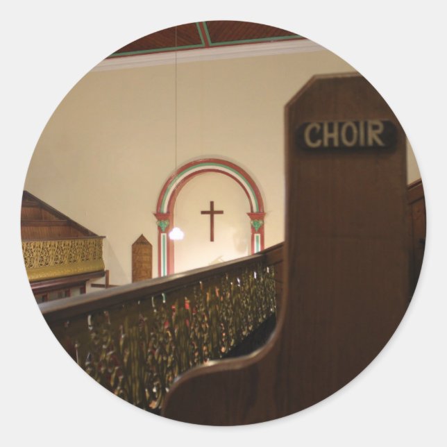 Adesivo Redondo coro (Frente)