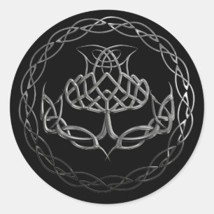 Adesivo Redondo Coro Celta do Coro