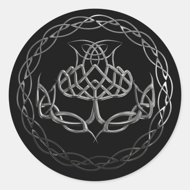 Adesivo Redondo Coro Celta do Coro (Frente)