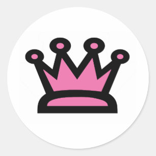 Adesivo Redondo Coroa