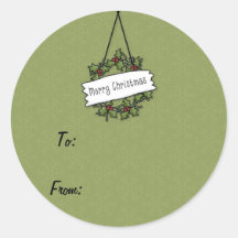 Coroa de Natal Feliz