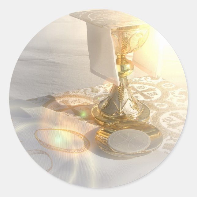 Adesivo Redondo Corpo de Cristos (Frente)