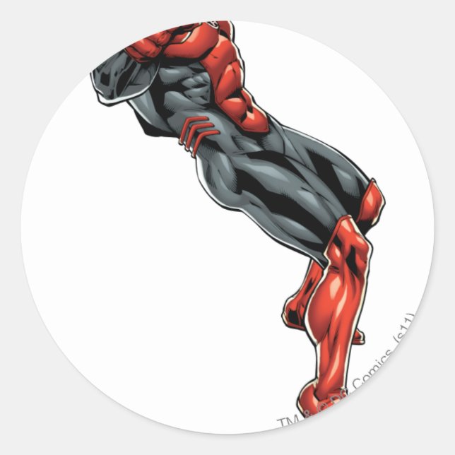 Adesivo Redondo Corpo dos Lanternas Vermelhos - Coroa 2 (Frente)