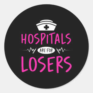 Adesivo Redondo Correções Enfermeiras Penitenciárias