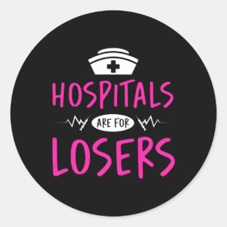 Adesivo Redondo Correções Enfermeiras Penitenciárias