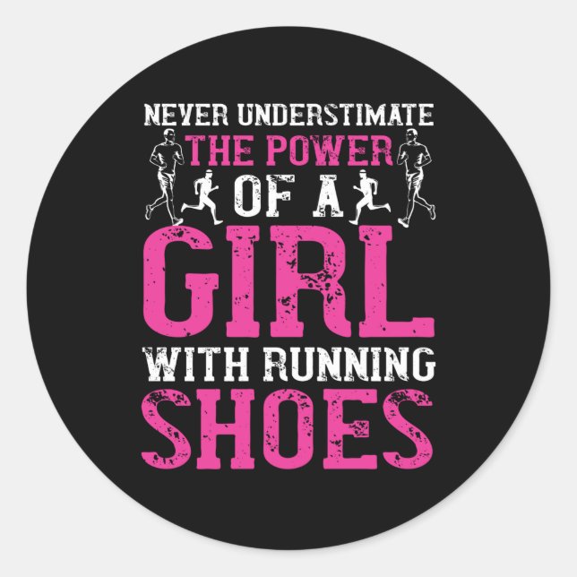 Adesivo Redondo Corrente - Nunca subestime o campeão (Frente)