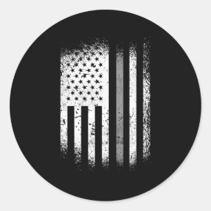 Adesivo Redondo Correto Oficial Thin Silver Line