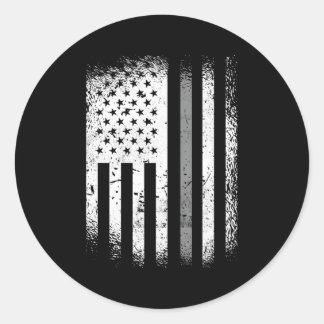 Adesivo Redondo Correto Oficial Thin Silver Line