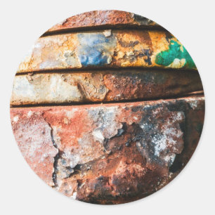 Adesivo Redondo corrida de metais mistos ao bolo