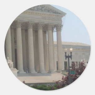 Adesivo Redondo Corte suprema dos Estados Unidos