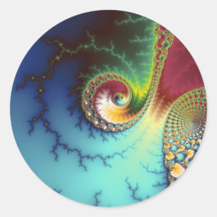 Adesivo Redondo Cortex Visual