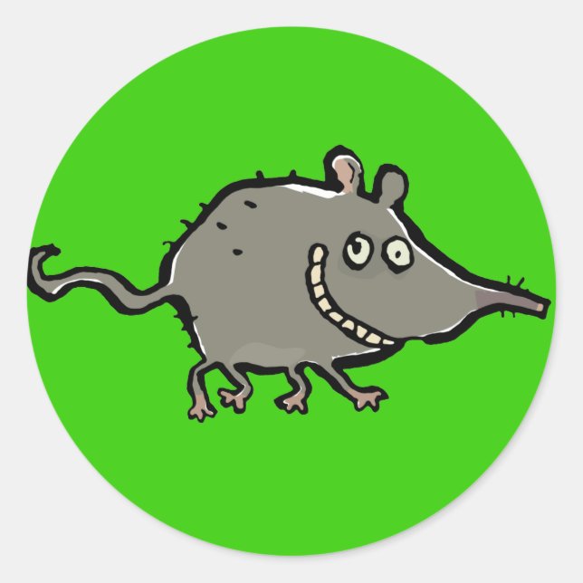 Adesivo Redondo corvo (Frente)