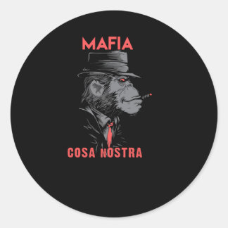 Adesivo Redondo Cosa Nostra