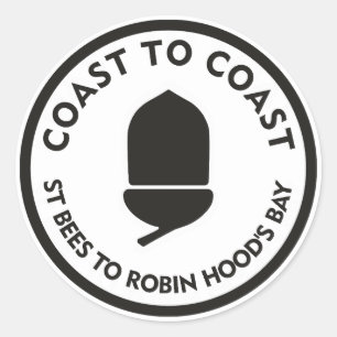 Adesivo Redondo Costa a Costa - Abelhas de Rua na Baía de Robin Ho