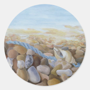 Adesivo Redondo Costa do Mar