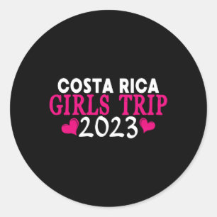 Adesivo Redondo Costa Rica Trip 2023'S Bachelorette Py