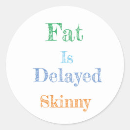 Adesivo Redondo Cotação do dia Sticker