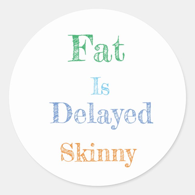 Adesivo Redondo Cotação do dia Sticker (Frente)