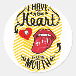 ADESIVO REDONDO COTES SARCASM