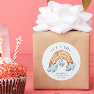 Adesivo Redondo Cotovelo bonitinho, é um Sticker