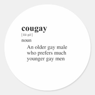ADESIVO REDONDO COUGAY