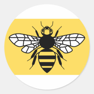 Adesivo Redondo County Flag da Grande Manchester