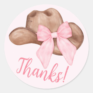 Adesivo Redondo Cowboy Boots n’ Hats