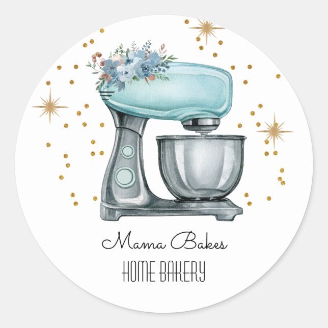 Adesivo Redondo Cozedura de padeiro (Frente)