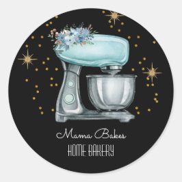 Adesivo Redondo Cozedura de padeiro