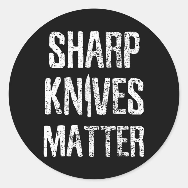 Adesivo Redondo Cozinhar de cozinheiros Chef (Frente)