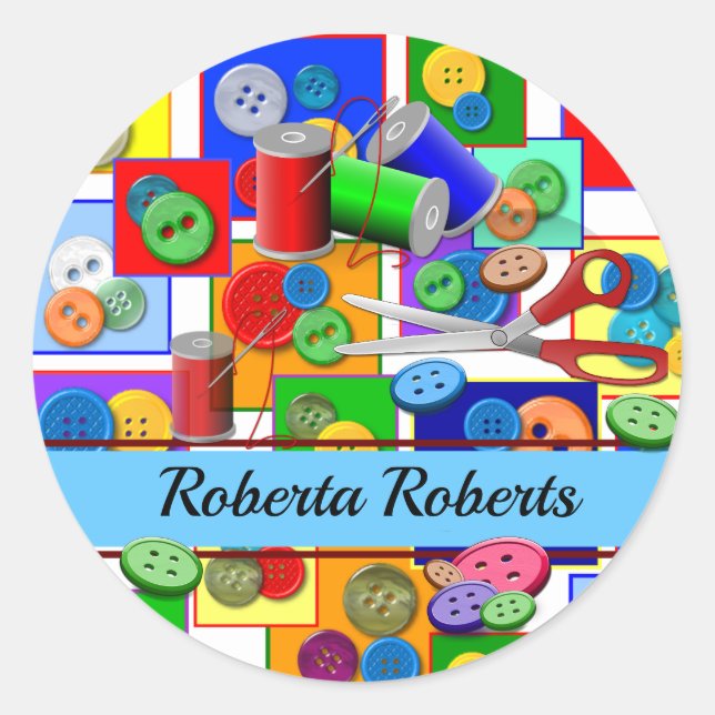 Adesivo Redondo Cozinhar para Crianças (Frente)