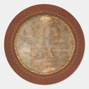 Adesivo Redondo Cozinheiro chefe - cozinha - cozinha 1908