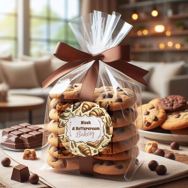 Adesivo Redondo Cozy Cottage Baking (Criador carregado)