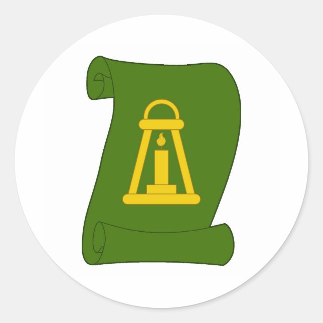 Adesivo Redondo Crachá de Baile na Scolairi Populace (Frente)