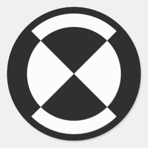 Adesivo Redondo crachá de calibração - reviravolta de curiosidade