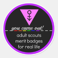 Crachá De Mérito Adulto: Você Saiu!