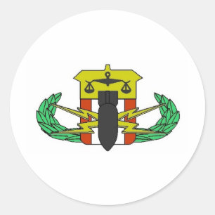 Adesivo Redondo Crachá do HDT