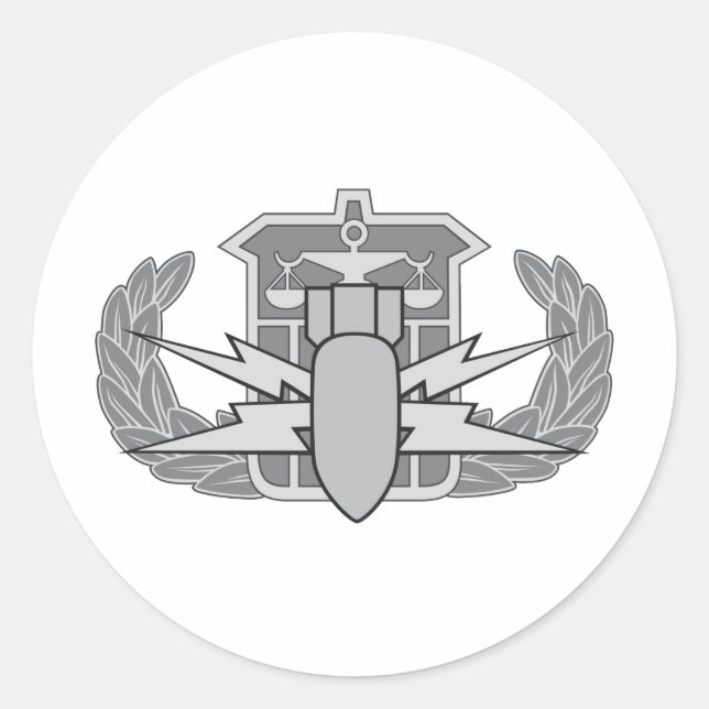 Adesivo Redondo Crachá HDS (Frente)