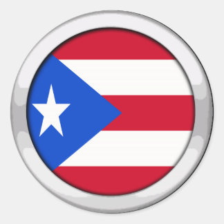 Adesivo Redondo Crachá Porto Rico