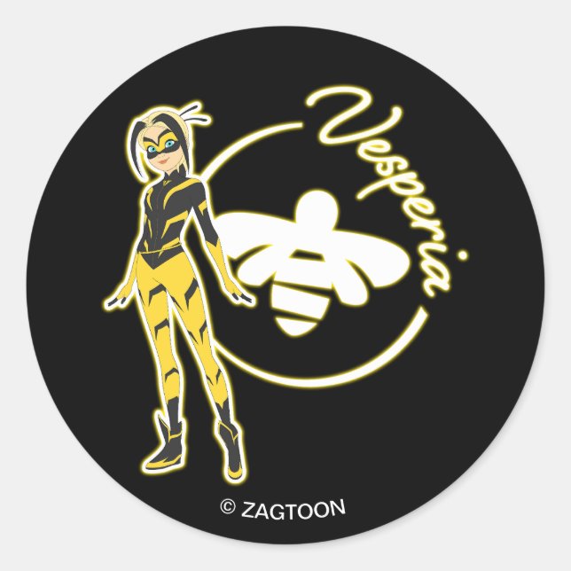 Adesivo Redondo Crachá Vesperia (Frente)