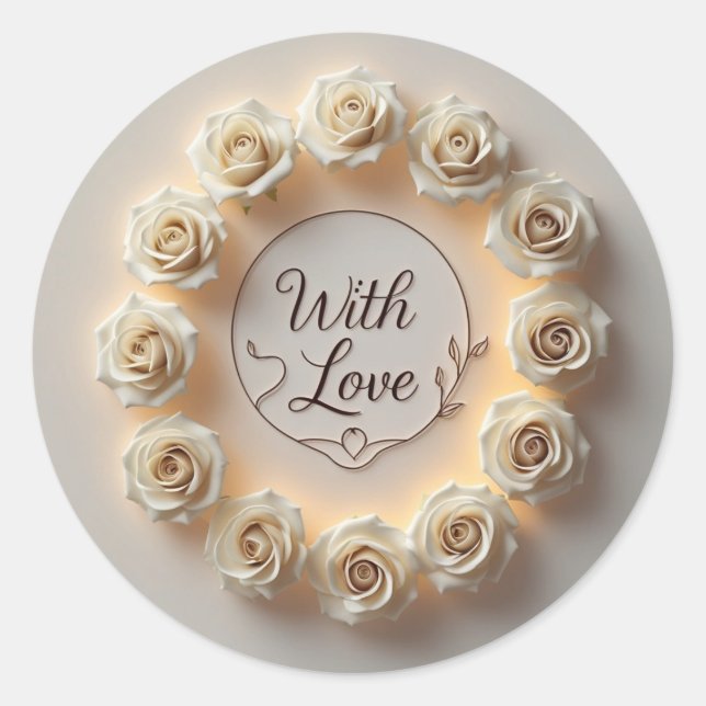 Adesivo Redondo Crafts & Party Supplies > Gift Wrapping Supplies > (Frente)