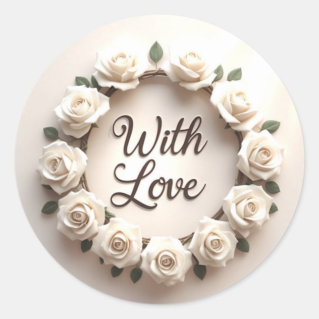 Adesivo Redondo Crafts & Party Supplies > Gift Wrapping Supplies > (Frente)