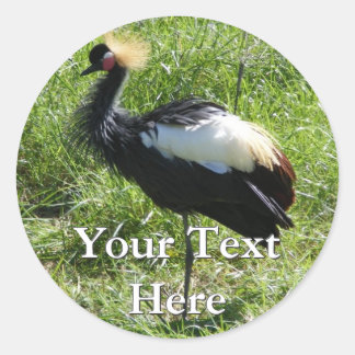 Adesivo Redondo Crane-Stickers