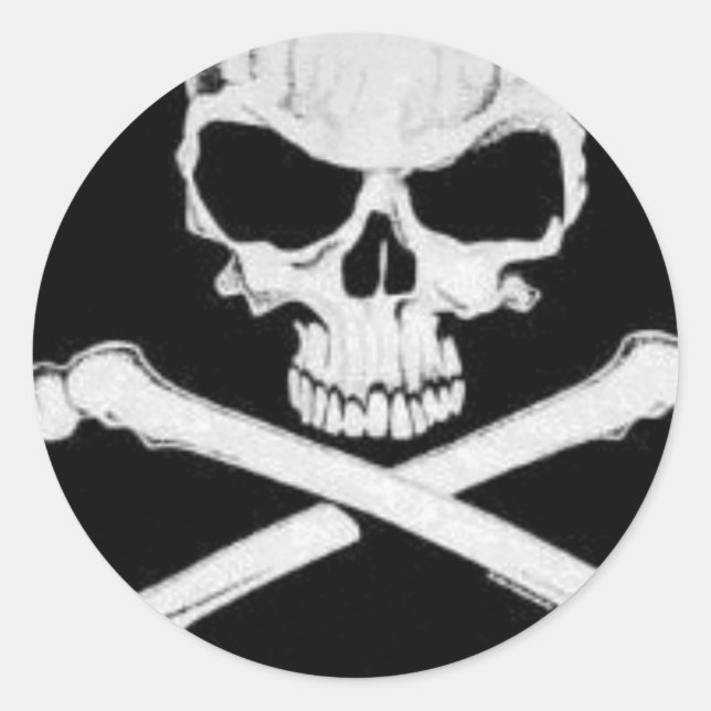 ADESIVO REDONDO CRÂNIO E PASSAGEIROS (Frente)