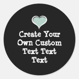 Adesivo Redondo Create your own custom text